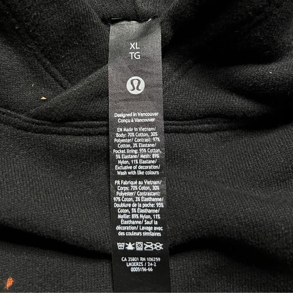Lululemon Women's Black Hoodie